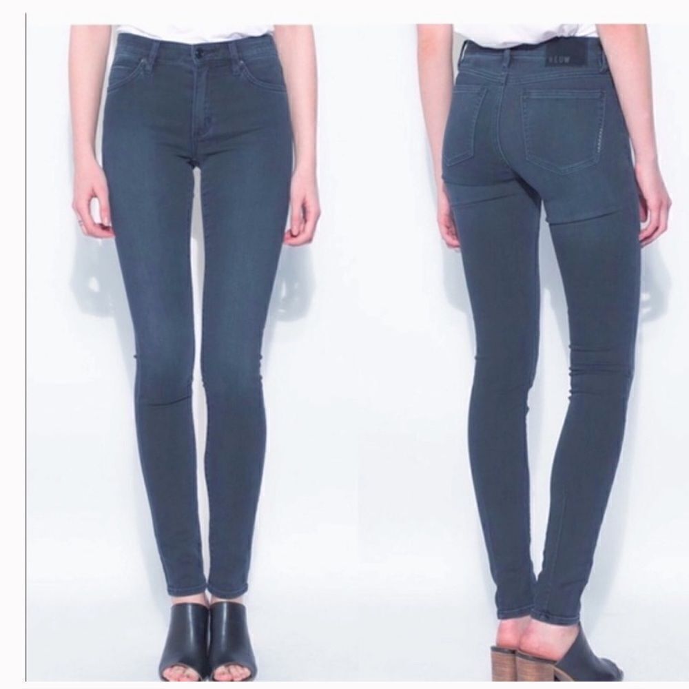 NEUW ZIP ANKLE VINTAGE REVISION SKINNY HIGH WAISTED JEANS SIZE 29/11L